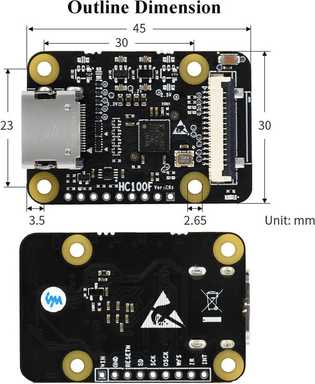 Alt view image 6 of 7 - HDMI to CSI Camera Adapter, Support from HDMI Input up to 1080p 30fps, Compatible with Raspberry Pi 4 Model B/3B+/3B/2B/3A+/Pi Zero/Zero W/WH/Pi Zero 2W, Raspberry Pi CSI Cameras