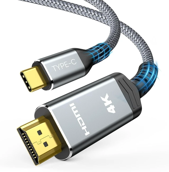 Main image of USB C to HDMI Cable 6 ft + 10 ft