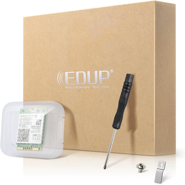 Alt view image 7 of 7 - AX211NGW Wi-Fi 6 Wireless Card M.2 Bluetooth 5.3 Tri-Band | 2.4G/5G/6 GHz Network Adapter for Laptop Support Windows 10/11 (64bit) Linux Chrome OS Only Available with Gen 12+ CPU