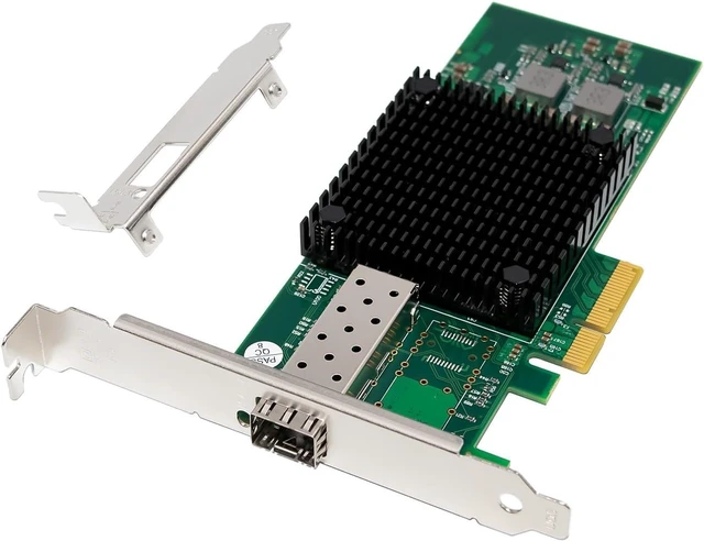 Main image of 10Gb SFP+ PCI-e 3.0 Network Card, with Mellanox ConnectX-3 Controller, 10Gbps Ethernet Adapter, 10Gbe 10G NIC Card, Support Windows/Windows Server/VMware/Remote Wake-UP/PXE/UEFI