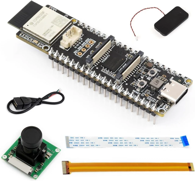 Main image of Waveshare ESP32-P4 Dual-Core RISC-V Dev Board, PCB Antenna, KIT A | With Integrated ESP32-C5, Supporting 2.4GHz & 5GHz Wi-Fi 6, Secure Encryption, And AI Voice Interaction