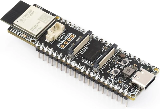 Main image of Waveshare ESP32-P4 Dual-Core RISC-V Dev Board, PCB Antenna, with Pins | With Integrated ESP32-C5, Supporting 2.4GHz & 5GHz Wi-Fi 6, Secure Encryption, And AI Voice Interaction