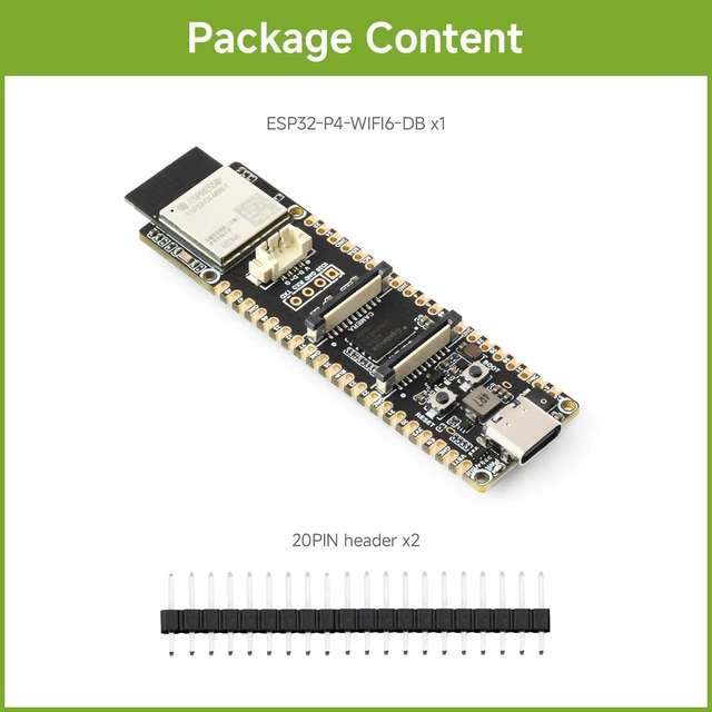 Alt view image 2 of 7 - Waveshare ESP32-P4 Dual-Core RISC-V Dev Board, PCB Antenna, Board Only | With Integrated ESP32-C5, Supporting 2.4GHz & 5GHz Wi-Fi 6, Secure Encryption, And AI Voice Interaction