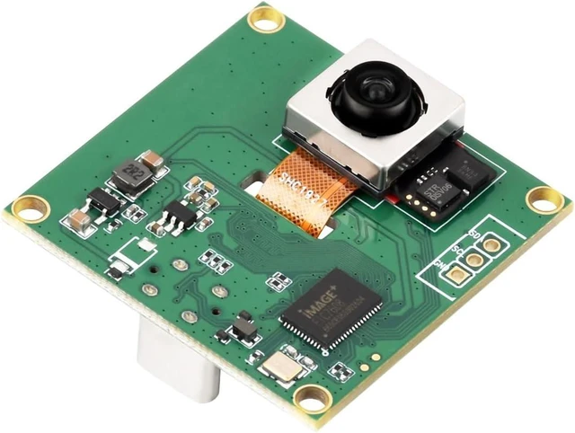 Main image of Waveshare IMX563 12MP OIS USB Camera (A), Autofocus, USB 2.0 Type-C Port | IMX563 Sensor, Dual-Axis Optical Image Stabilization