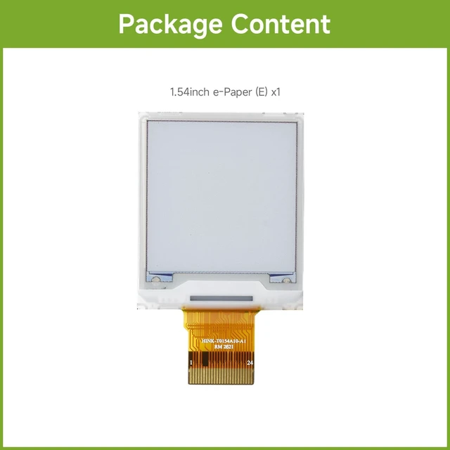 Alt view image 2 of 7 - Waveshare 1.54inch e-Paper Display, E Ink Spectra 6 (E6), Raw Display | E6 Full Color, 240×240 pixels, SPI Interface, low power, wide viewing angle, paper-like effect without electricity
