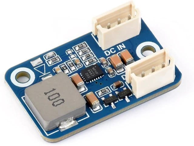 Main image of Waveshare Serial Bus Servo DC Buck Adapter, Mini Module, 6V Buck Regulator | Design for Serial Bus Servos, Easy to Use, 9 ~ 36V wide voltage input for more flexible project power selection