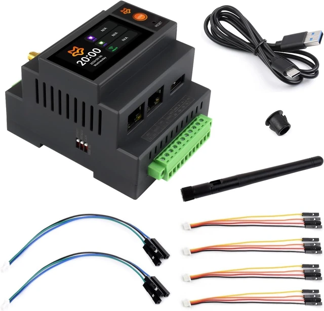 Main image of Waveshare Luckfox Lyra Programmable Logic Controller, Standard Version | Based On RK3506B With Triple-Core ARM Cortex-A7, Onboard 1.9inch LCD Touchscreen And Dual 100Mbps Ethernet Ports