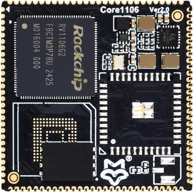 Main image of Waveshare Luckfox Core1106 Core Board, 128MB, No Wireless, 256MB SPI NAND | Based On Rockchip RV1106 Chip, 8GB eMMC/256MB SPI NAND, Integrates ARM Cortex-A7/RISC-V MCU/NPU/ISP Processors