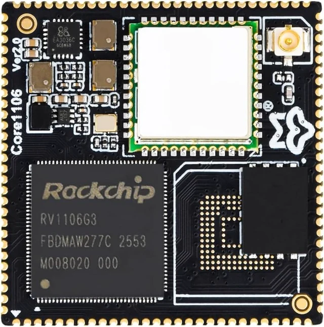 Main image of Waveshare Luckfox Core1106 Core Board, 256MB, No Wireless, 256MB SPI NAND | Based On Rockchip RV1106 Chip, 8GB eMMC/256MB SPI NAND, Integrates ARM Cortex-A7/RISC-V MCU/NPU/ISP Processors