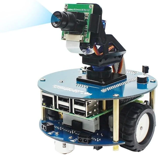 Main image of Waveshare AlphaBot2 Wireless Video Smart Robot, Comes with PI4B-3GB | AlphaBot2 Wireless Video Smart Robot, obstacle avoidance, line tracking, wireless remote control, video monitoring...