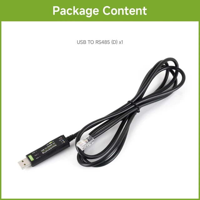 Alt view image 2 of 7 - waveshare USB to RS485 Industrial Grade Isolated Bidirectional Converter-D | USB Interface, RS485 Output
