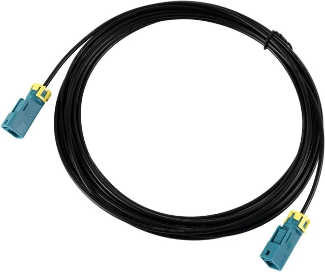 Main image of Waveshare Fakra Z-Coded Dual Female Waterproof Coaxial Cable | RG174 coaxial cable, 5m length, Compatible with GMSL1/2 Cameras