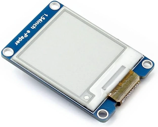 Alt view image 2 of 7 - Waveshare 1.54 Inch E-Paper Display Panel Module V2 Kit 3.3v/5v 200x200 Resolution E-Ink Electronic Screen Partial Refresh for Raspberry Pi/Jetson Nano/Arduino/STM32 with SPI Interface (Pack of 3)