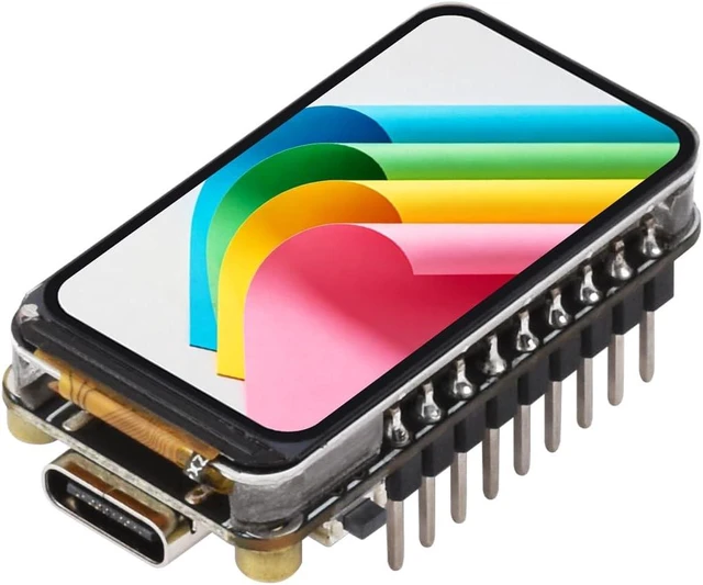 Main image of Waveshare ESP32-C3 1.47inch LCD Display Development Board, RISC-V 32-bit Single-core Processor, 172×320 Resolution, 262K Display Color, Supports 2.4GHz Wi-Fi and BLE 5, with Pre-soldered Headers