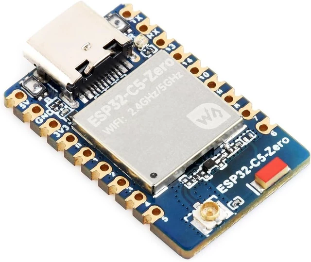 Main image of Waveshare ESP32-C5 Mini Development Board, Equipped with 32-bit RISC-V Processor, Integrated 2.4GHz/5GHz Dual-Band Wi-Fi 6 and BLE 5