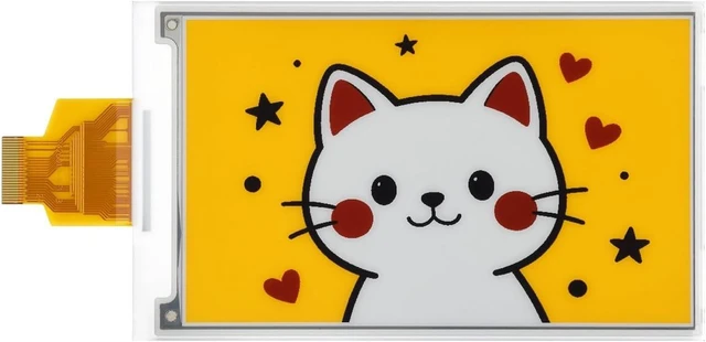 Main image of Waveshare 4.26inch E-Paper Display (G), 800 × 480 Resolution, Red/Yellow/Black/White, SPI Communication Interface, Standard Raspberry Pi 40PIN GPIO Header