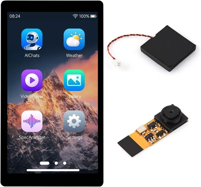 Main image of Waveshare ESP32-P4-WIFI6 5inch Development Board, 720 × 1280 Resolution, 5-Point Touch, Onboard Audio codec chip, Supports Wi-Fi 6 and BLE 5, Comes with OV5647 Camera
