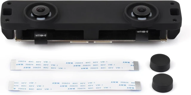 Main image of Waveshare SC132GS Binocular Stereo Camera Module, Global Shutter, 157° DFoV, Dual 1.3MP Cameras, Compatible with RDK X5