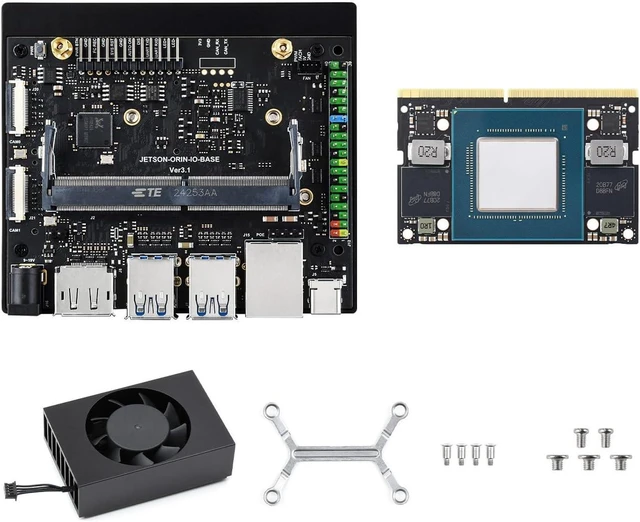 Main image of Waveshare Jetson Orin NX AI Development Kit for Embedded and Edge Systems, Bundle with 8GB Memory Jetson Orin NX Module
