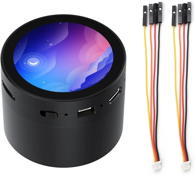 Main image of Waveshare RP2350 1.85inch Round LCD Development Board, 360×360, 65K Color, Dual-core and Dual-Architecture Design, with Speaker Box, no Batt