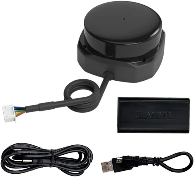 Main image of Waveshare RPLIDAR S2 High-Performance, Compact-Size DTOF Lidar, Support UART Port/Ethernet Port Communication Modes, S2M1-RxL Models