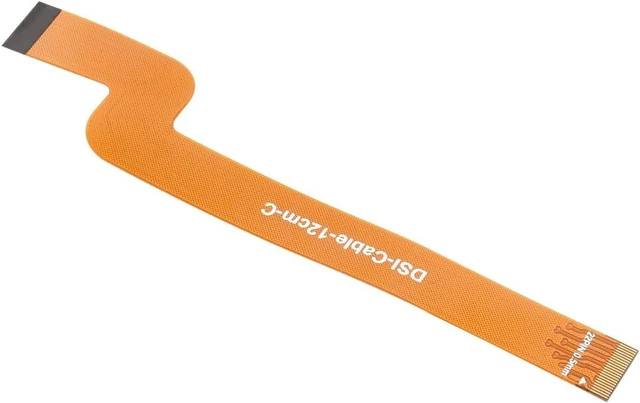 Main image of Waveshare DSI 12cm FPC Flexible Cable, Type C, FPC Cable with Bends Dual-Plug 22pin