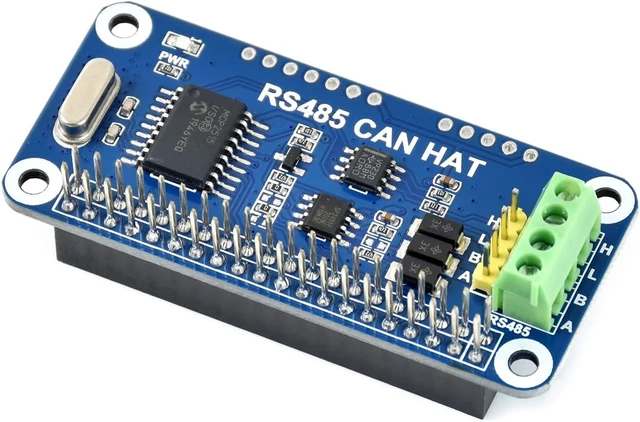 Alt view image 4 of 7 - Waveshare 2PCS RS485 CAN HAT, Compatible with Raspberry Pi 5/4B/3B/Zero/Zero W/Zero 2W/Pico/Pico W/Pico WH, Allowing Stable Long-Distance RS485/CAN Communication