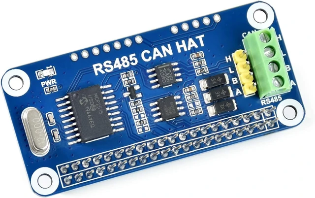 Alt view image 7 of 7 - Waveshare 2PCS RS485 CAN HAT, Compatible with Raspberry Pi 5/4B/3B/Zero/Zero W/Zero 2W/Pico/Pico W/Pico WH, Allowing Stable Long-Distance RS485/CAN Communication