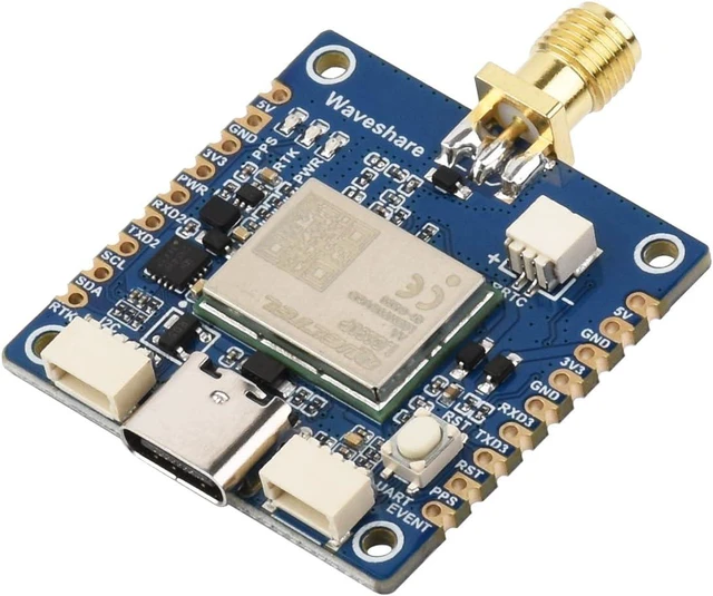 Main image of Waveshare LG290P Series Quad-Band GNSS Module, Quad-Band RTK Centimeter-Level Positioning, L1+L2+L5+E6 Quad-Band Positioning Technology, Supports Multi-Constellation Simultaneous Reception