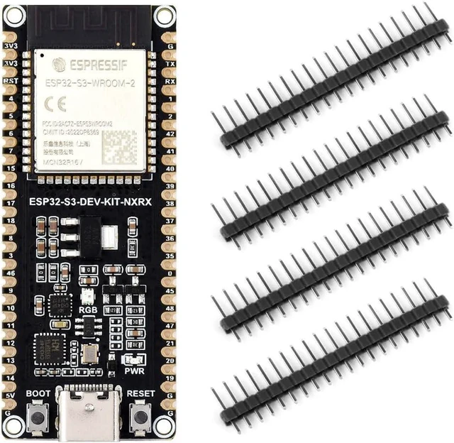 Main image of Waveshare ESP32-S3 Microcontroller, 2.4GHz Wi-Fi Development Board, 240MHz Dual Core Processor, ESP32-S3-WROOM Module,32MB Flash and 16MB PSRAM