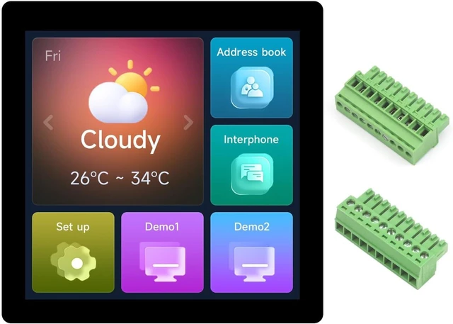 Main image of Waveshare RP2350 4inch Display Development Board, 480×480 IPS Panel Display, 65K Color, Dual-core & Dual-Architecture Design, with Touch Function