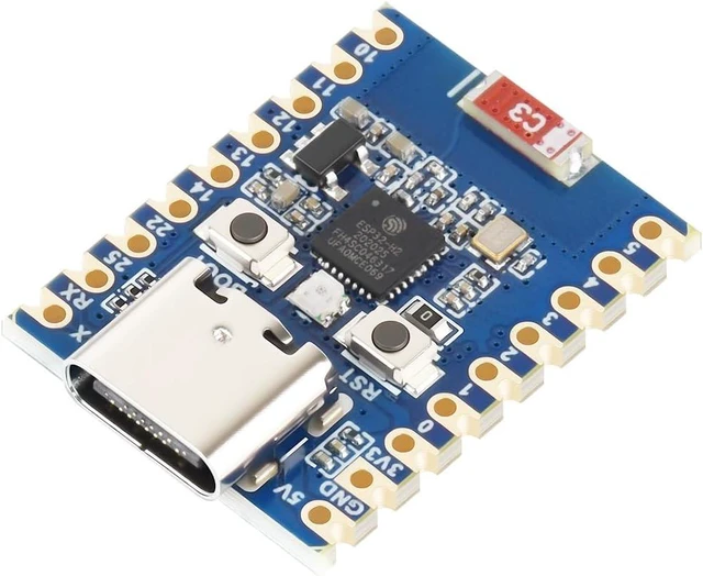 Main image of Waveshare ESP32-H2 Mini Development Board with ESP32-H2FH4S, 96MHz Processor, 4MB Flash, Support BLE/Zigbee/Thread Wireless Communication