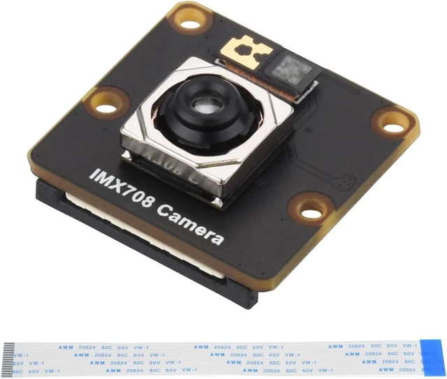Main image of waveshare IMX708 12MP High Resolution Camera Module, Featuring High Dynamic Range, Basic Version with 75° FOV