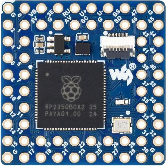 Main image of Waveshare Core2350B Core Board, Based On Raspberry Pi RP2350B Dual-core & Dual-Architecture Microcontroller, Operating Frequency Up to 150MHz, 2MB PSRAM
