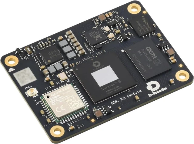 Main image of waveshare D-Robotics RDK X5 AI Module, 10 Tops Computing Power, Integrated Octa-core Cortex A55 CPU, with Wireless, 4GB RAM and 32GB eMMC Flash