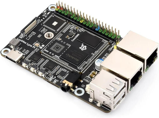 Main image of Waveshare Luckfox Lyra Pi Linux Micro Development Board, Based On Luckfox Core3506 Core Board, Integrates Triple-core ARM Cortex-A7 and ARM Cortex-M0 Processors