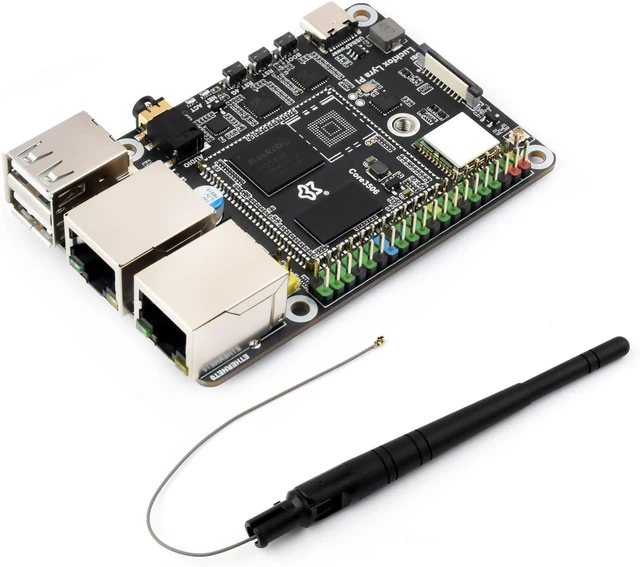 Main image of Waveshare Luckfox Lyra Pi Linux Micro Development Board, Based On Luckfox Core3506 Core Board, Integrates Triple-core ARM Cortex-A7 and ARM Cortex-M0 Processors, with Wireless