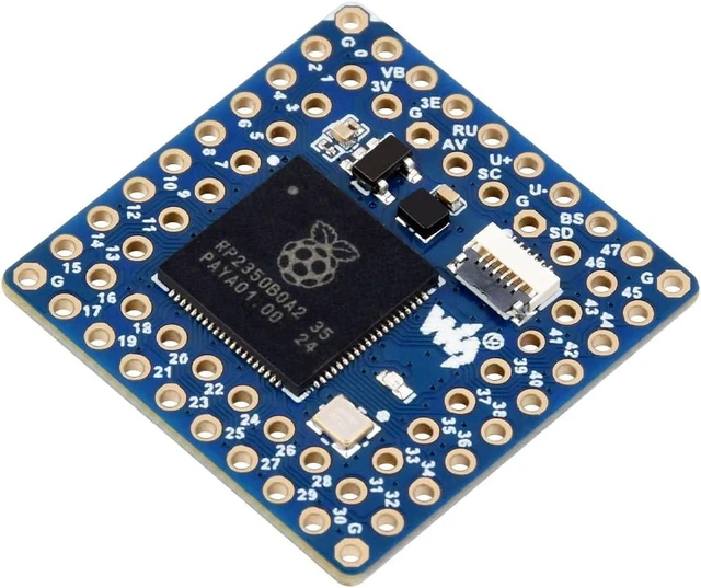 Main image of Waveshare Core2350B Core Board, Based On Raspberry Pi RP2350B Dual-core & Dual-Architecture Microcontroller, Operating Frequency Up to 150MHz, 0MB PSRAM