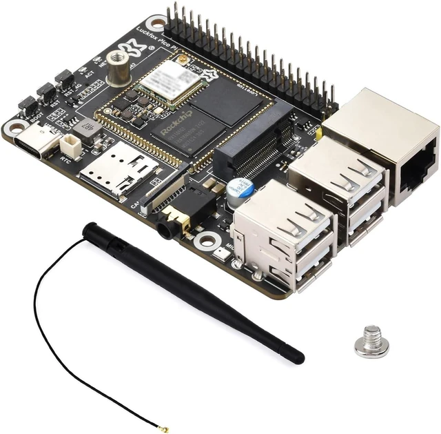 Main image of Waveshare Luckfox Pico Pi Linux Micro Dev Board, Core1106, 8GB eMMC, Intelligent Encoding Support, Built-in ISP3.2, Up to 5MP Image Processing, with Wireless, RV1106G3