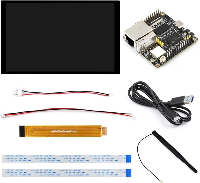 Main image of Waveshare Luckfox Lyra Ultra RK3506B Linux Micro Dev Board, with 8GB eMMC, Triple-core ARM Cortex-A7 & ARM Cortex-M0 Processors, with Wireless, 10.1inch DSI LCD