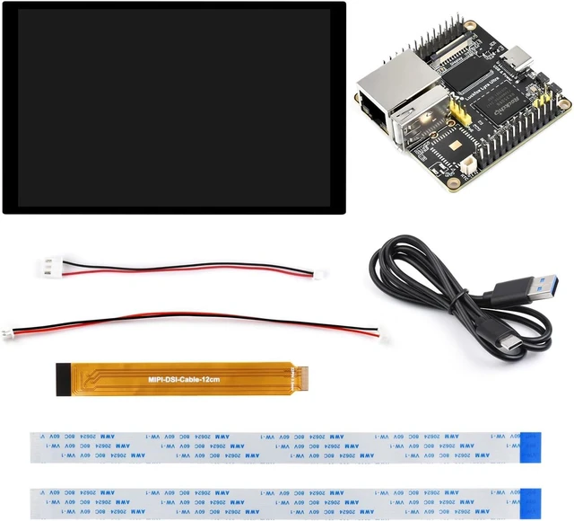 Main image of waveshare Luckfox Lyra Ultra RK3506B Linux Micro Dev Board, with 8GB eMMC, Triple-core ARM Cortex-A7 & ARM Cortex-M0 Processors, with 10.1inch DSI LCD