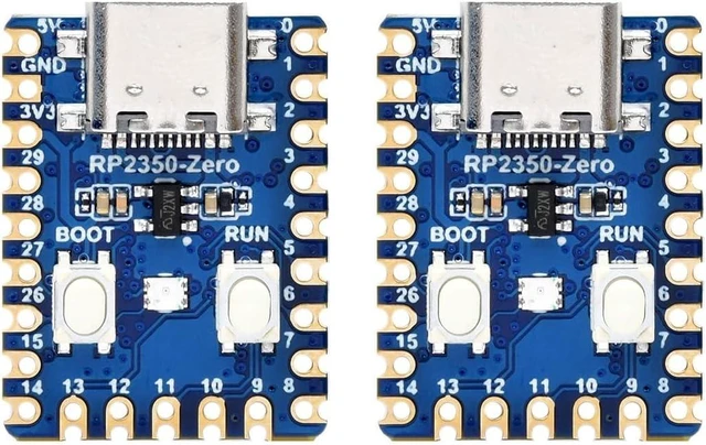 Main image of Waveshare 2PCS RP2350-Zero Mini Development Board, Raspberry Pi Microcontroller Development Board, Based On Raspberry Pi Dual-core & Dual-Architecture Microcontroller