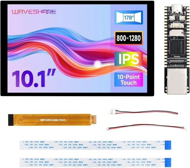 Main image of Waveshare Luck-Fox Lyra Plus LCD Kit A, Luck-Fox Lyra Plus RK3506G2 Linux Micro Development Board, Integrates Tripe-Core ARM Cortex-A7 and ARM Cortex-M0 Processors, with Ethernet Port