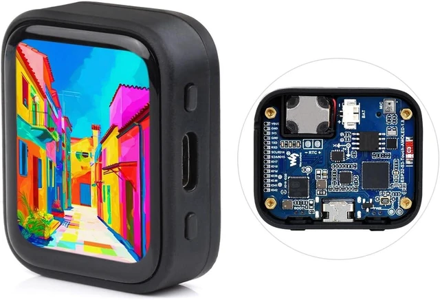 Main image of Waveshare ESP32-S3 1.8inch AMOLED Touch Display, Embedded with SH8601 Display Driver and FT3168 Capacitive Touch Chip, ESP32,32-bit LX7 Dual-core, 368×448 Pixels, Without Lithium Battery