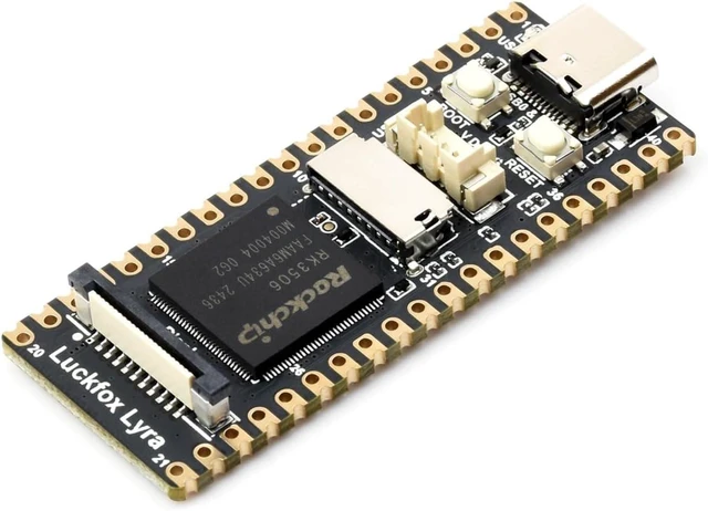 Main image of Waveshare Luckfox Lyra RK3506G2 Linux Micro Development Board, Integrates Tripe-core ARM Cortex-A7 and ARM Cortex-M0 Processors, with 256MB Flash, Without Header