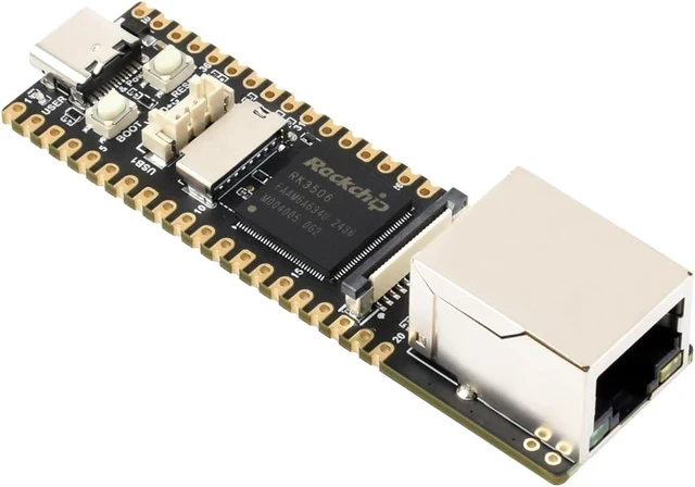 Main image of Waveshare Luckfox Lyra Plus RK3506G2 Linux Micro Development Board, Integrates Tripe-core ARM Cortex-A7 and ARM Cortex-M0 Processors, with Ethernet Port, Without Header