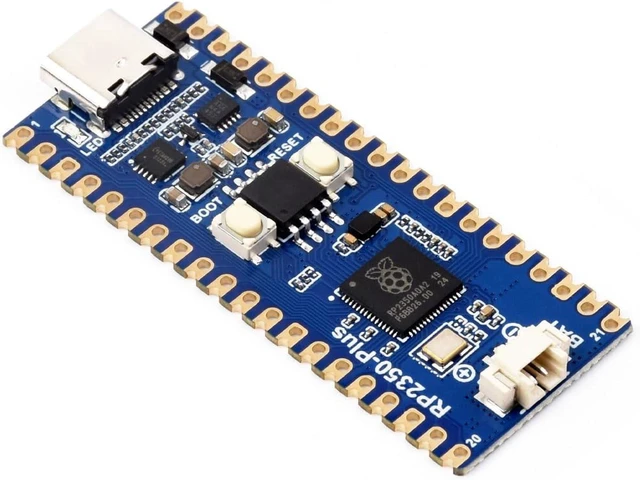 Main image of Waveshare RP2350-Plus Development Board, A Low-Cost, High-Performance Pico-Like MCU Board Based On Raspberry Pi RP2350A Dual-core & Dual-Architecture Microcontroller, 16MB