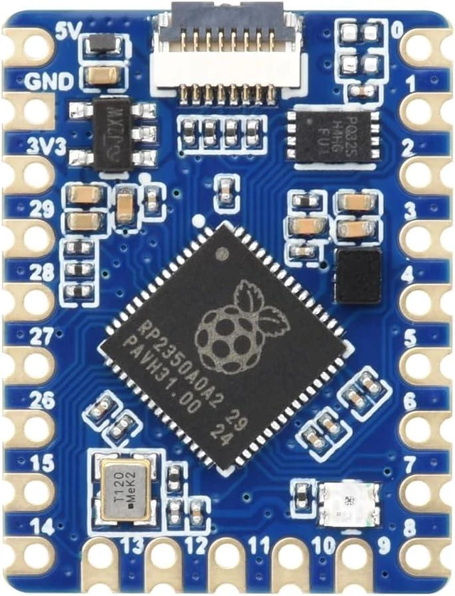 Main image of Waveshare RP2350-Tiny Development Board, Raspberry Pi Microcontroller Development Board, Based On RP2350A Dual-core & Dual-Architecture Microcontroller