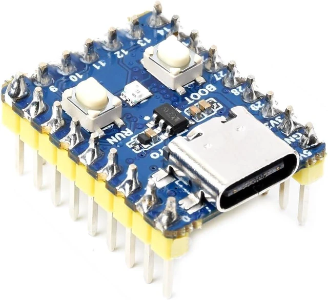 Main image of Waveshare RP2350-Zero Mini Development Board, Raspberry Pi Microcontroller Development Board, Based On Raspberry Pi Dual-core & Dual-Architecture Microcontroller, with Pre-Solder Header