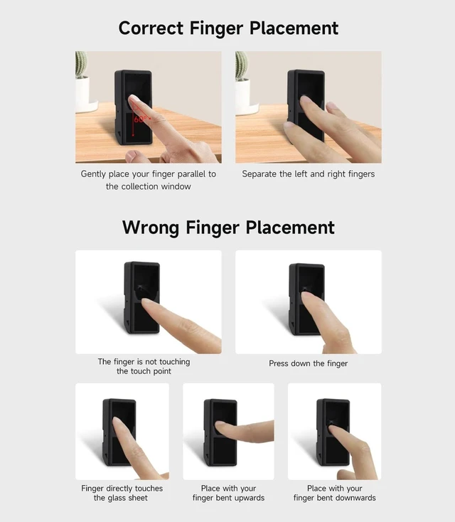 Alt view image 6 of 7 - Waveshare All-in-one Thin-Type Finger Vein Module, Built-in Cortex Core, USB Drive-Free Adaptability, UART Communication Interface